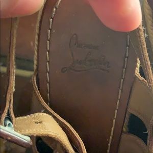 Well loved “Barcelona” wedge Louboutins